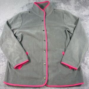 Susan Graver Weekend Women’s Gray Fleece Jacket